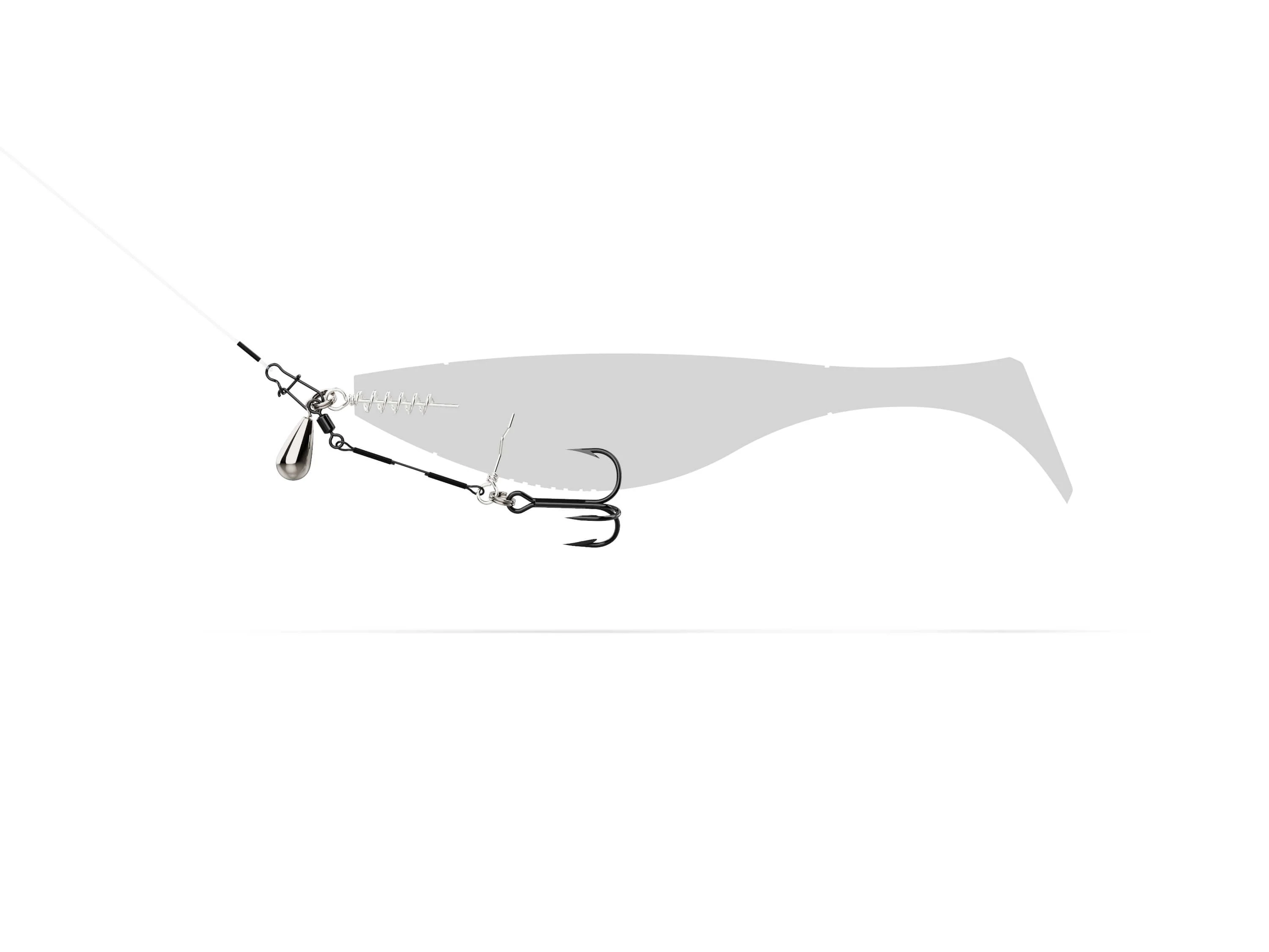 Pike Shallow Rig Set - Hecht Montage - Image 3